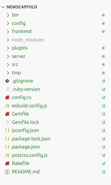view of the Bridgetown scaffold